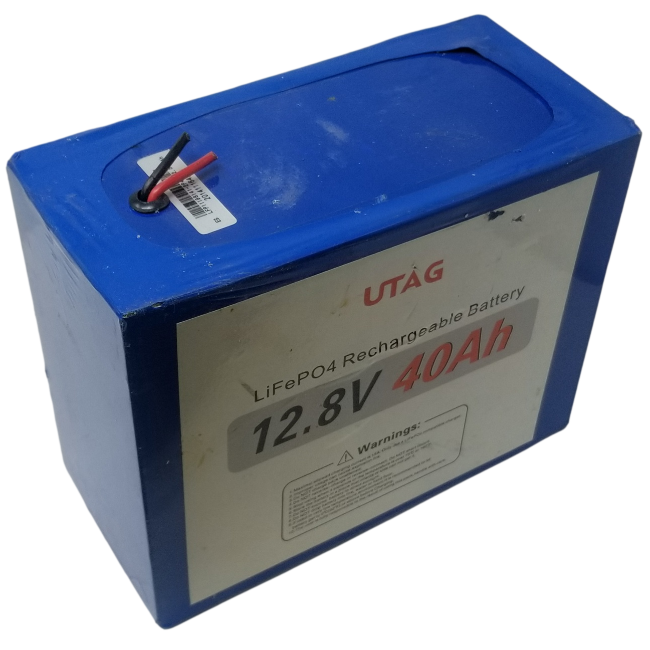 12.8V 40AH 512WH LIFEPO4 MODULE WITH BMS