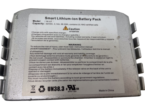 10S 36V PACK + BMS FOR SALVAGE (YK-01)
