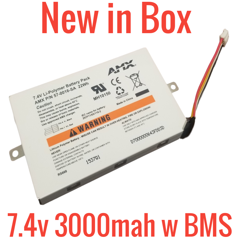 New in Box with BMS 7.4v 3000mah 22wh Module