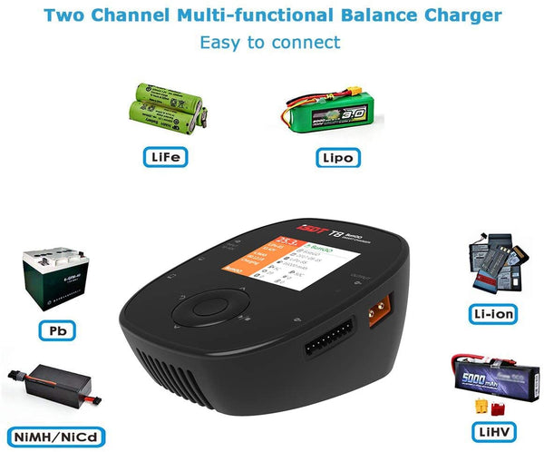 Used twice - ISDT T8 Battgo Balance Charger Discharger 30A 1000W DC 2-8S