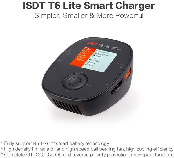 Used twice - ISDT T8 Battgo Balance Charger Discharger 30A 1000W DC 2-8S