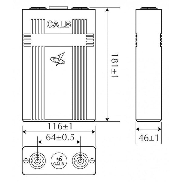 Calb 3.2v 40ah Lifepo4 Prismatic battery