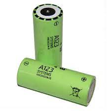 16 A123 26650 ANR26650M1B 2500mah - TESTED