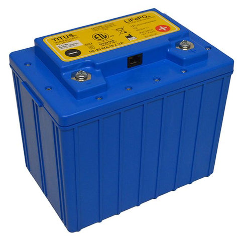 Titus 12.8v 55ah 704Wh TESTED with BMS