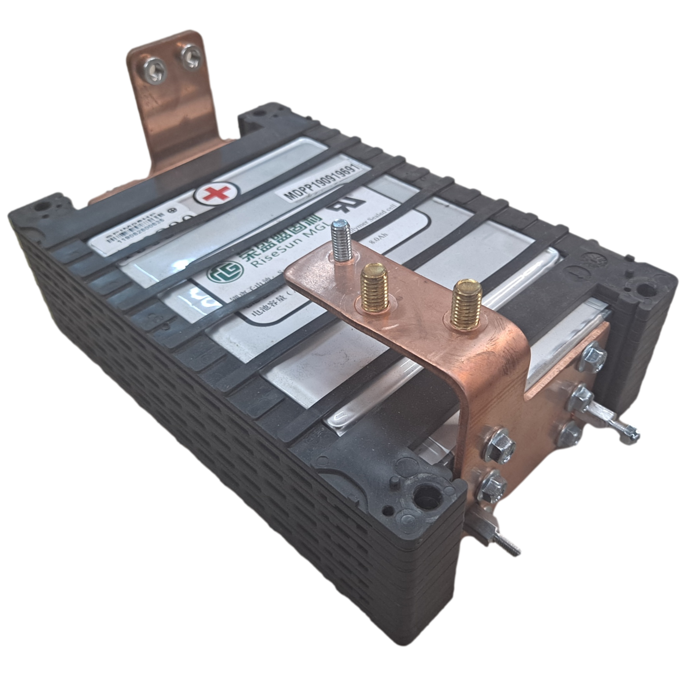 3.7v 48ah 177.6wh 500a SPIM08HP POWER BLOCK - Straight Busbar