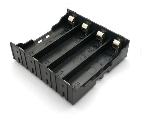 4 bay 18650 cell holder