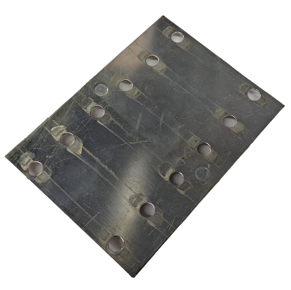 6p 300a BUSBAR FOR SPIM08HP 16ah - Tinned Copper/Steel