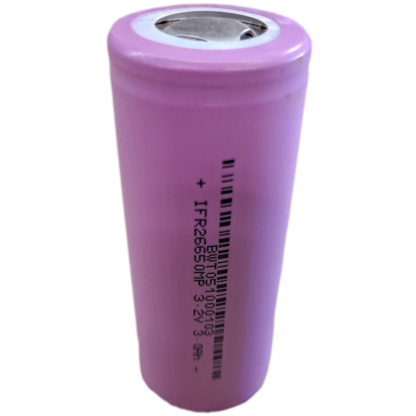 26650 3.2v 3000mah Lifepo4 Cell - Tested + New