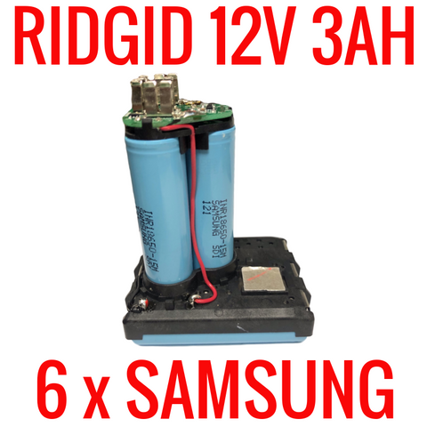 RIDGID R82058 12V 3AH FOR PARTS/REPAIR