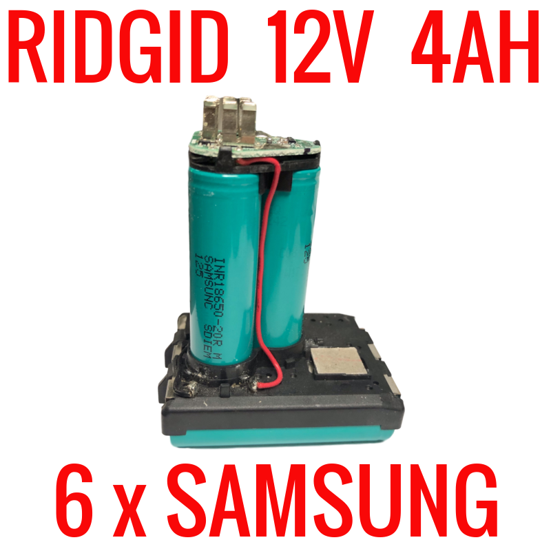 RIDGID R82059 12V 4AH FOR PARTS & REPAIR