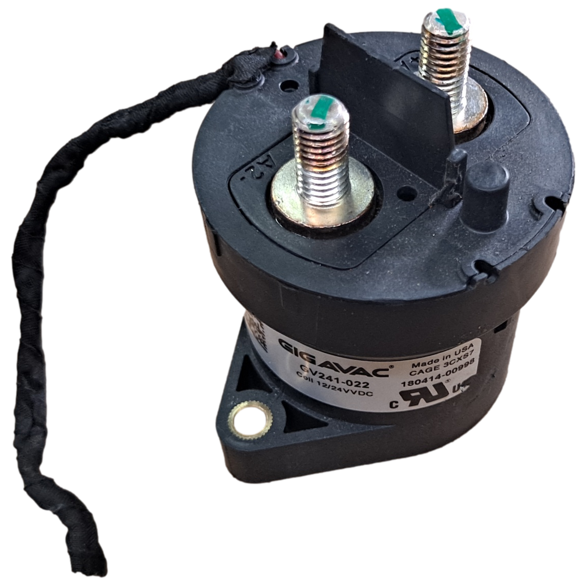 GIGAVAC GV241-022 400a 0-800vdc 12/24v Relay