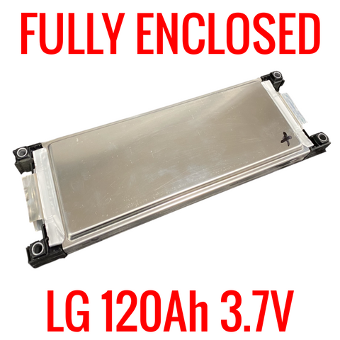 7 pack Fully Enclosed LG Chem N2.1 3.6V 120Ah cell module