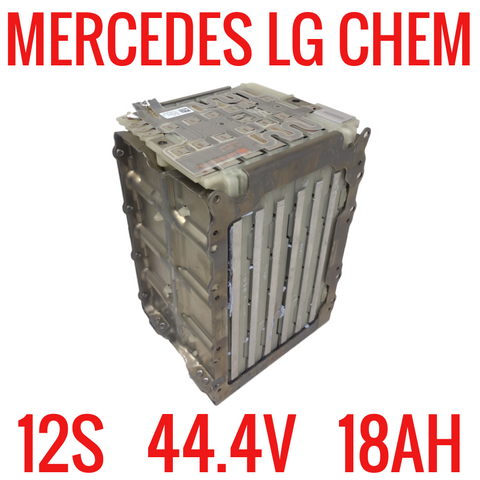 MERCEDES OEM LG CHEM 12S 44.4V 18AH 800WH