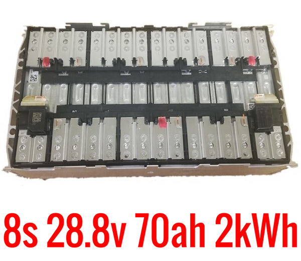 BMW OEM EV 8s 28.8v 70ah 2kWh Module