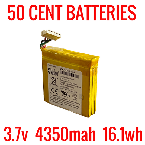 3.7v 4350mah 16.1wh Batteries for Salvage