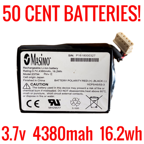 3.7v 4380mah 16.2wh Batteries for Salvage