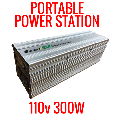 PORTABLE POWER STATION 110V 300W