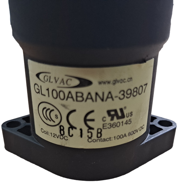 GIGAVAC GL100ABANA 100a 0-800vdc 12v Relay