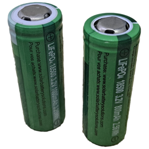 30 Solar Battery Solutions 3.2v 800mah 18500 Lifepo4