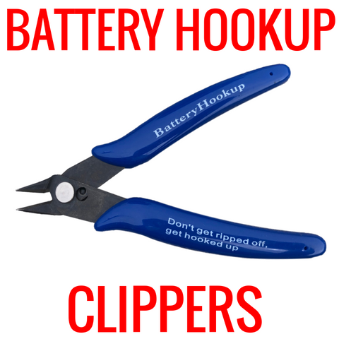 Battery Hookup Clippers Flush Cutters