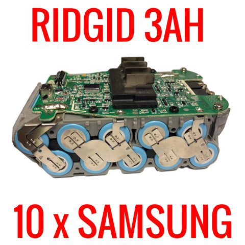 RIDGID R840083 18V 3AH FOR PARTS & REPAIR