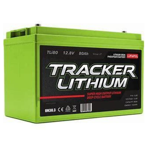 Bad Post - Tracker Lithium TLi80 Lifepo4 12.8v 80ah - Tested