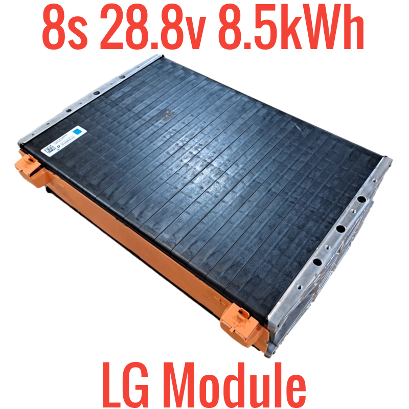 LG 28.8v 8.5kWh 8s Lithium Ion EV Module - $100/kWh