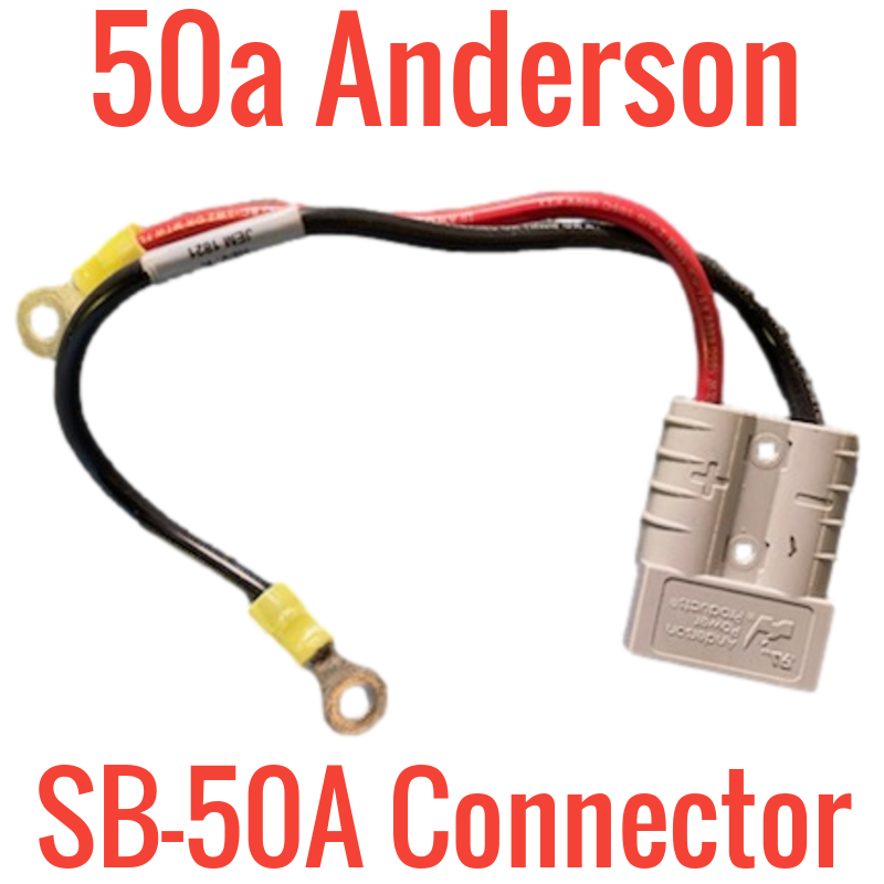 Anderson SB50 50a Connector with 10 guage wire