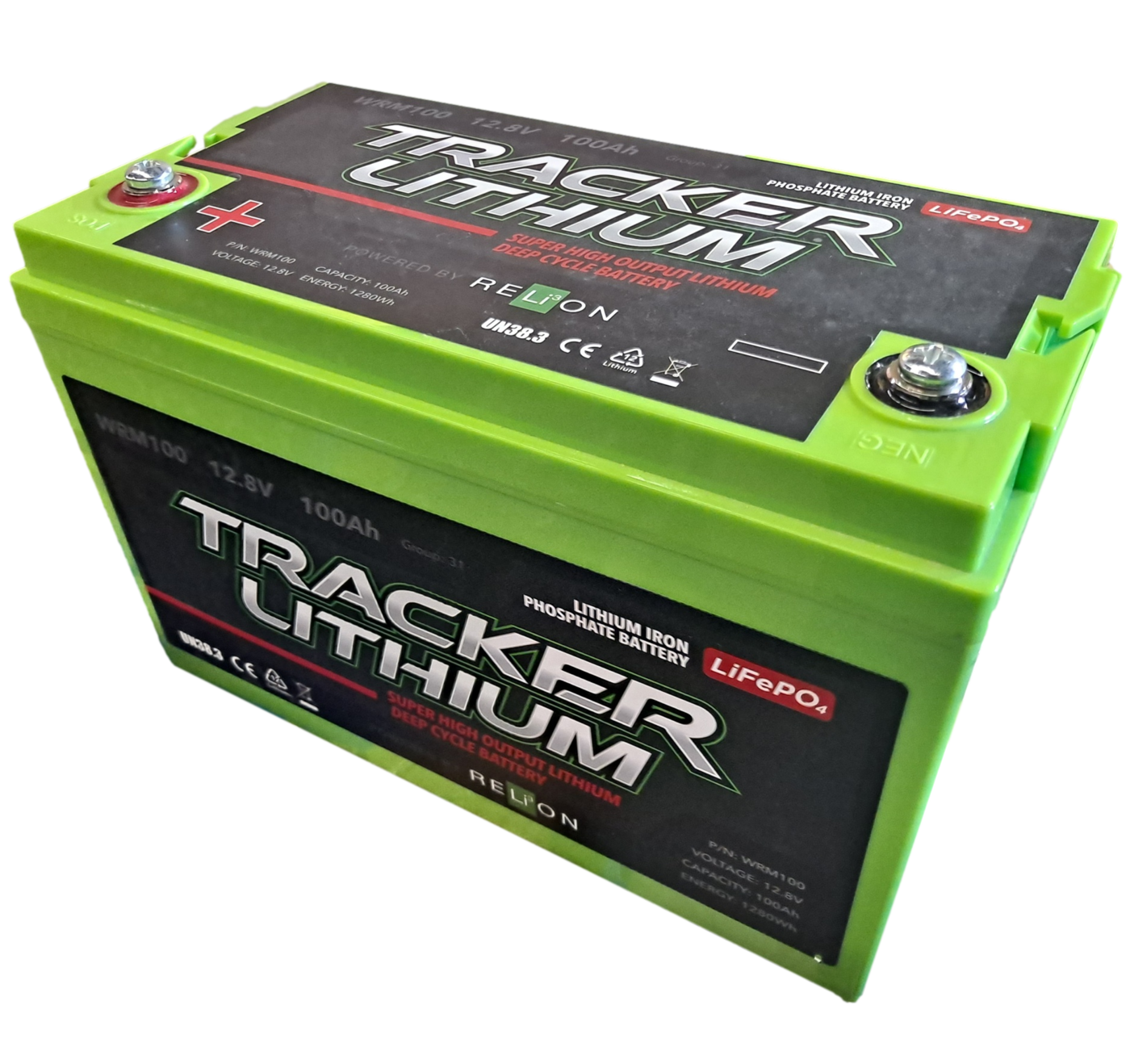 Tracker Lithium WRM100 Lifepo4 12.8v 100ah - 1 Bad Row