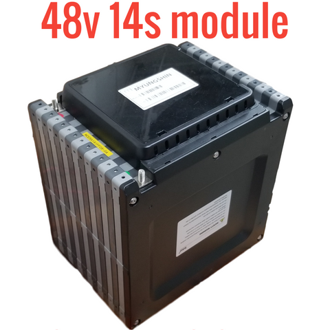 14s 51.8v 62ah 3.2kWh lithium ion module