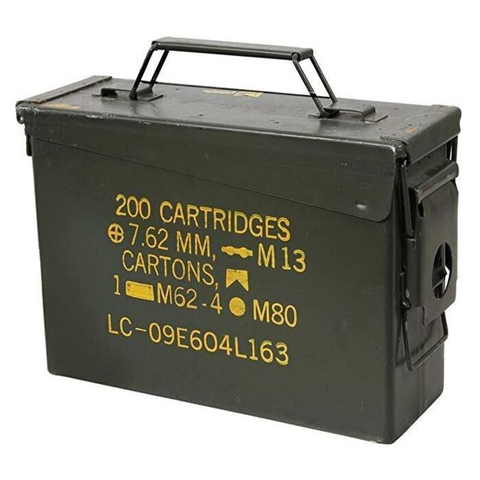 Military Ammo Can Fireproof Enclosure
