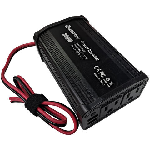 Quesvow 12v 300w Power Inverter with dual usb