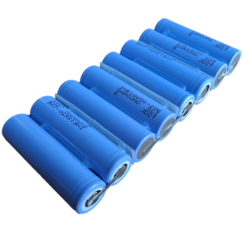 Module with 8x Samsung 3.6v 2850mah 18650 cells