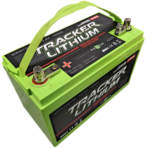 Tracker WRM100-HP Lifepo4 12.8v 100ah - Post - Tested 100%