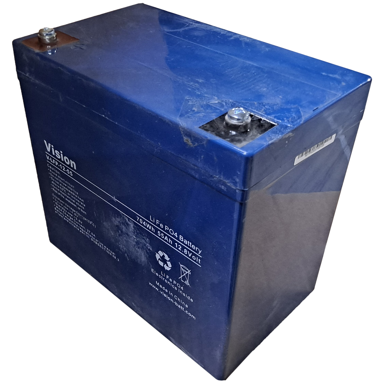 Vision 12.8v 55ah 704wh Lifepo4 Battery