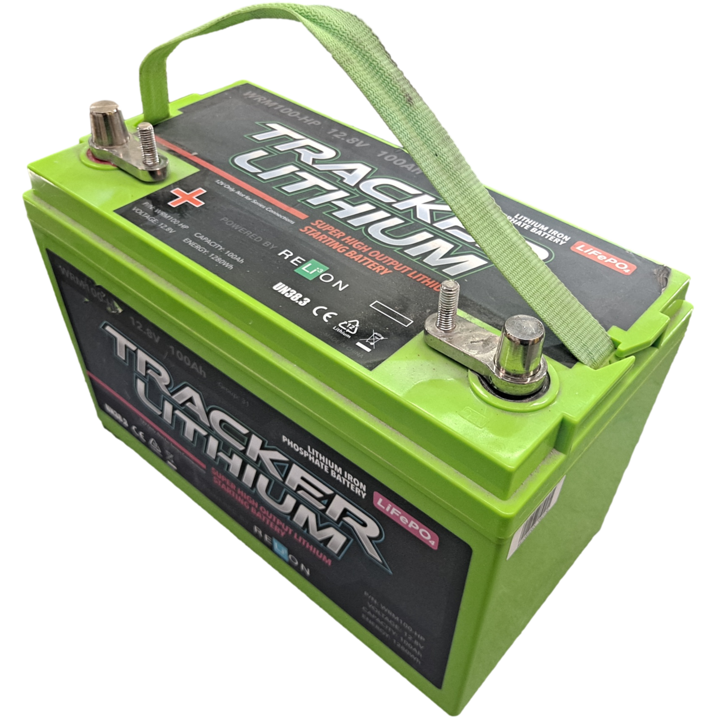 Tracker WRM100-HP Lifepo4 12.8v 100ah - Needs BMS
