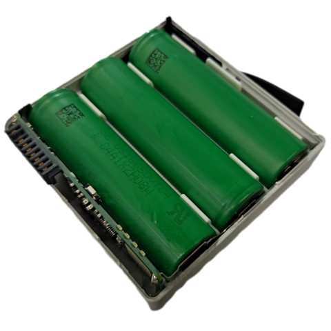 Pack with 3x Sony VTC4 18650 cells 30a rated