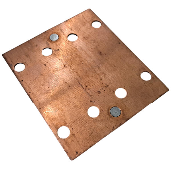 4p 200a BUSBAR FOR SPIM08HP 16ah - Copper/Steel