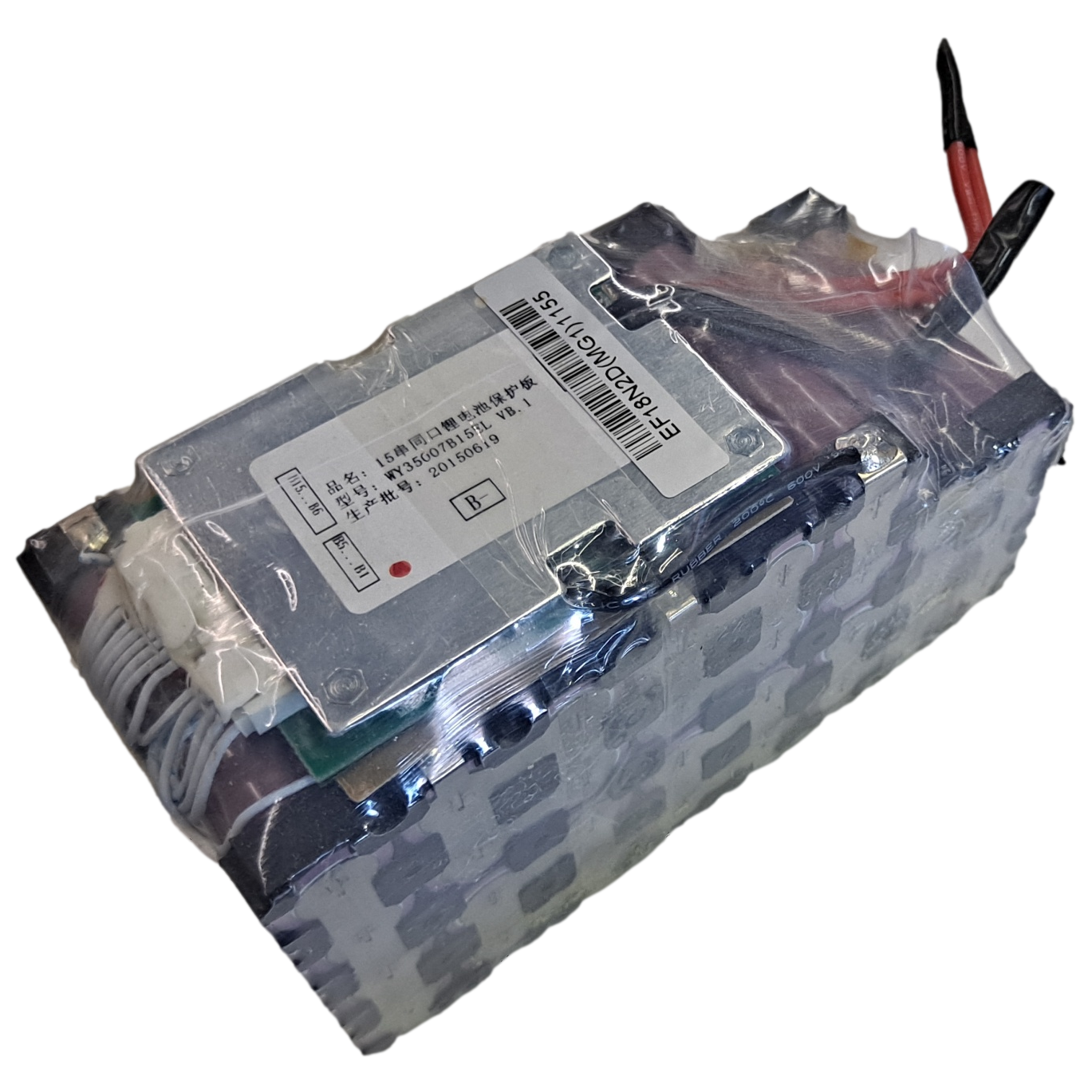 15s2p LG 54v 6ah with 10a BMS