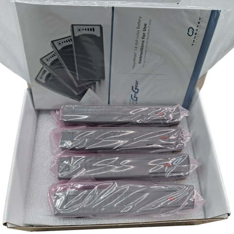 New in Box 4 Pack Medical Batteries with 32x 3.7v 2400mah