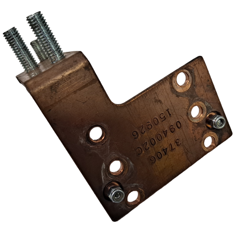 3p 400a LARGER ANGLE END BUSBAR FOR SPIM08HP 16ah - Copper