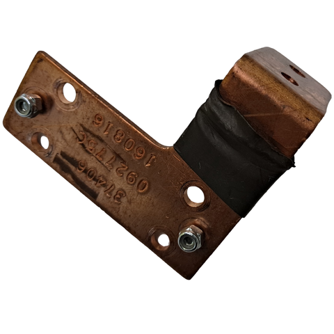 2p 300a 2 HOLE ANGLE END BUSBAR FOR SPIM08HP 16ah - Copper