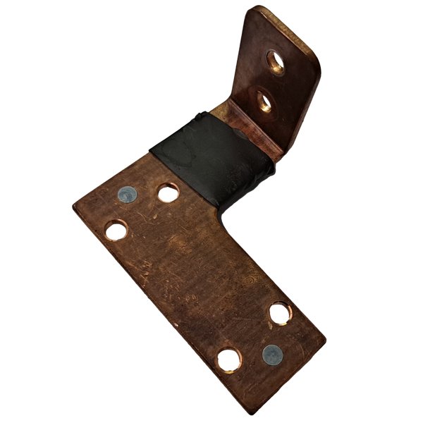 2p 300a 2 HOLE ANGLE END BUSBAR FOR SPIM08HP 16ah - Copper