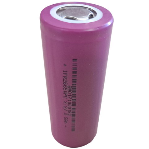 26650 3.2v 2500mah Lifepo4 Cell - Tested + New