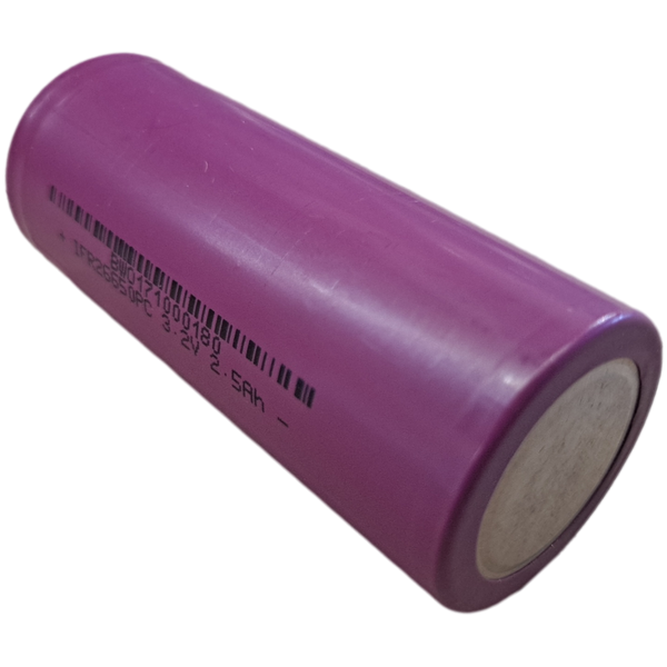 26650 3.2v 2500mah Lifepo4 Cell - Tested + New