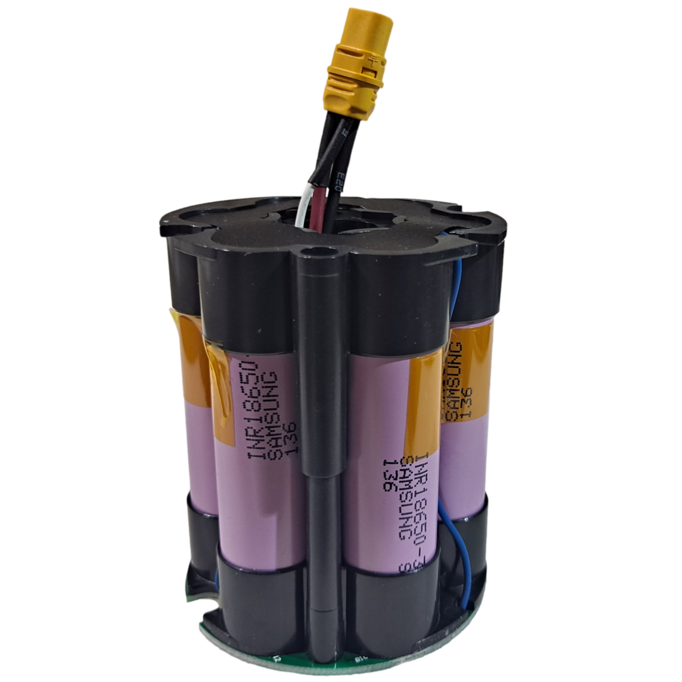 New 6x Samsung 3000mah 18650 Cells w/BMS 21.6v 64.8wh