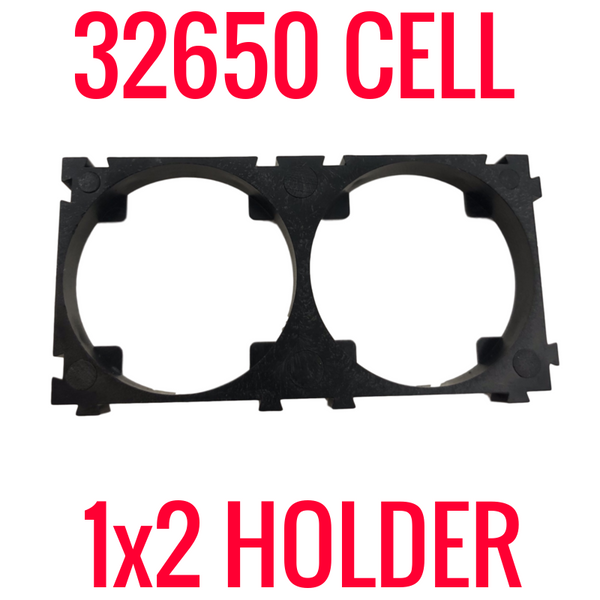 32650 Cell 1x2 Holder Spacer