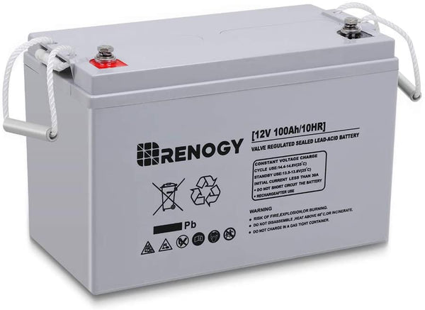 NEW Renogy 12V 100Ah Deep Cycle AGM Battery
