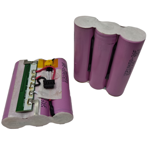 Samsung 3s1p 2600mah modules 11.1v w/ BMS