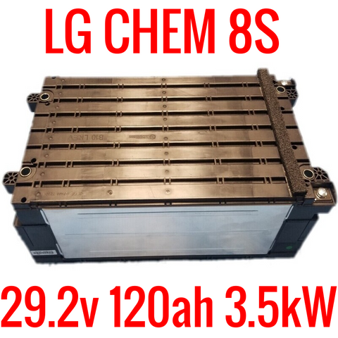 LG Chem 8s 29.2v 120ah 3.5kWh